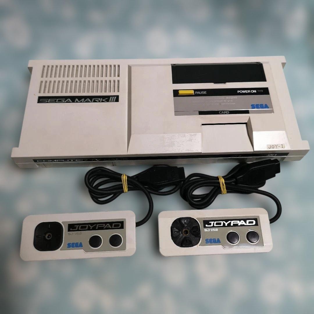 Sega Mark III Console Tested Working Retro Game System Japan Rare Vintage