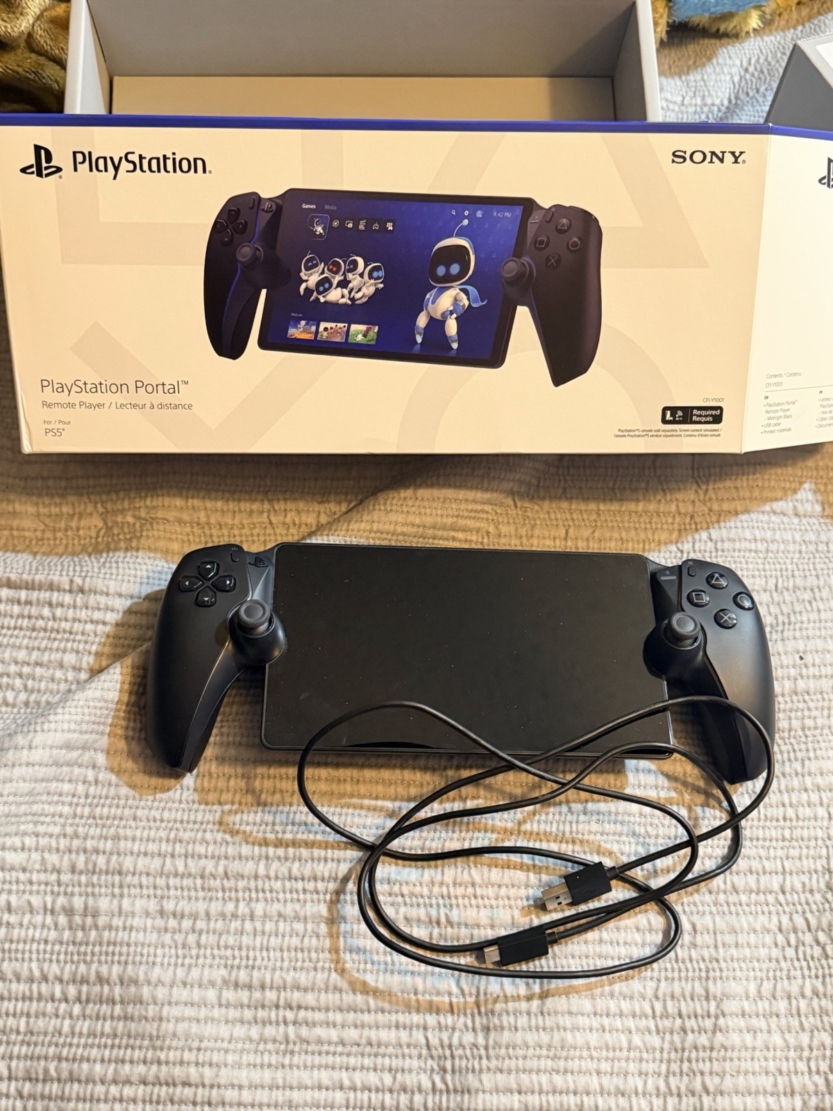 Sony PlayStation Portal Remote Play Handheld System for PS5 Black USB-C