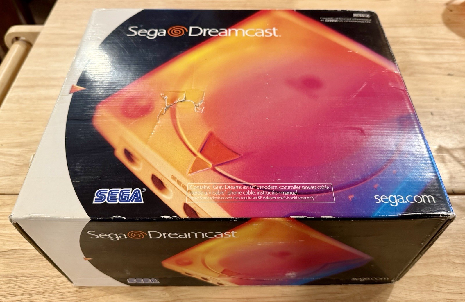 Sega Dreamcast Console CIB, Manuals, Browser Disk ,4 OEM Controllers, 2 VMUs
