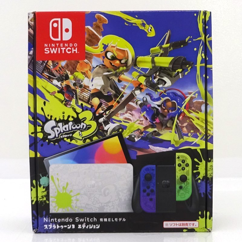 Nintendo Switch OLED Model Splatoon 3 Special Edition Console Japan