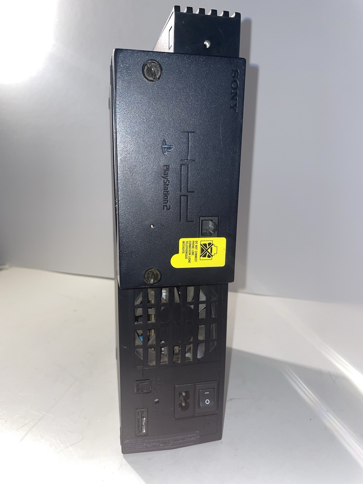 Sony Playstation 2 Fat Console + Official Network Attachment + Cables (TESTED)
