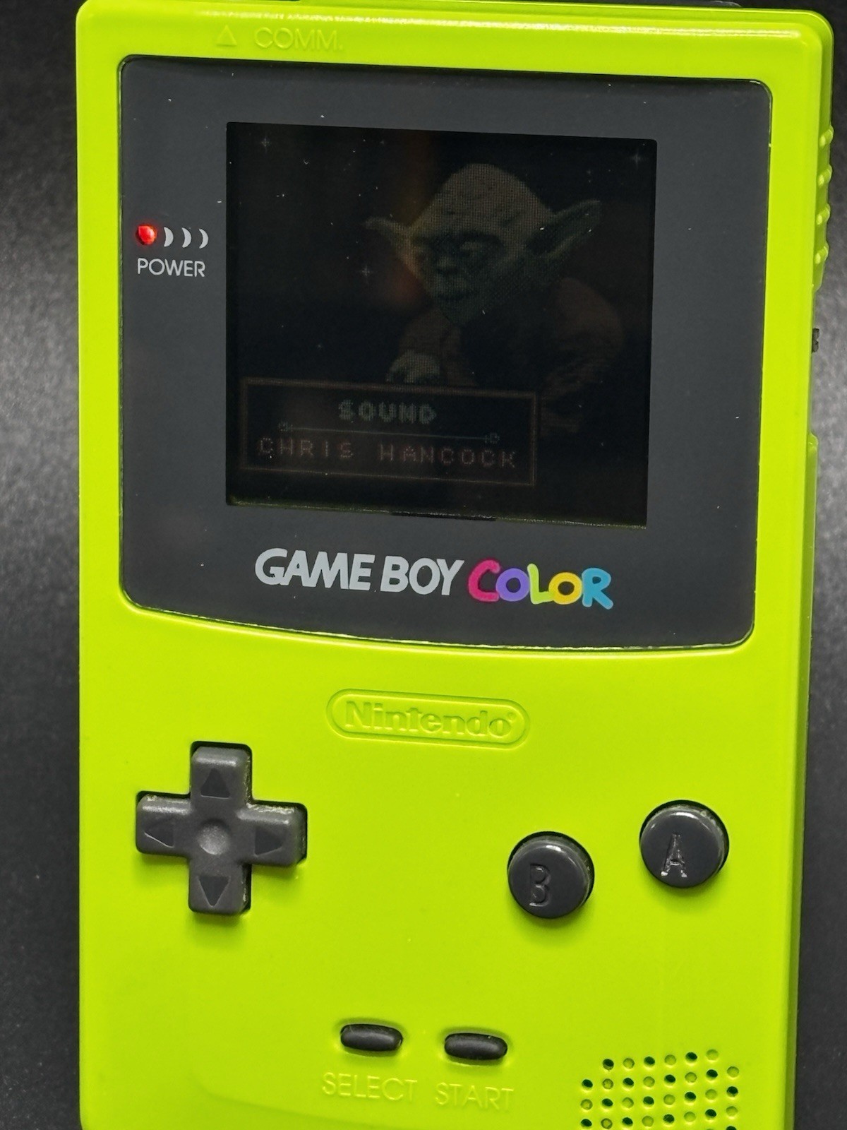 Nintendo GameBoy Color Handheld System – Kiwi – Complete – VG – Excellent Box