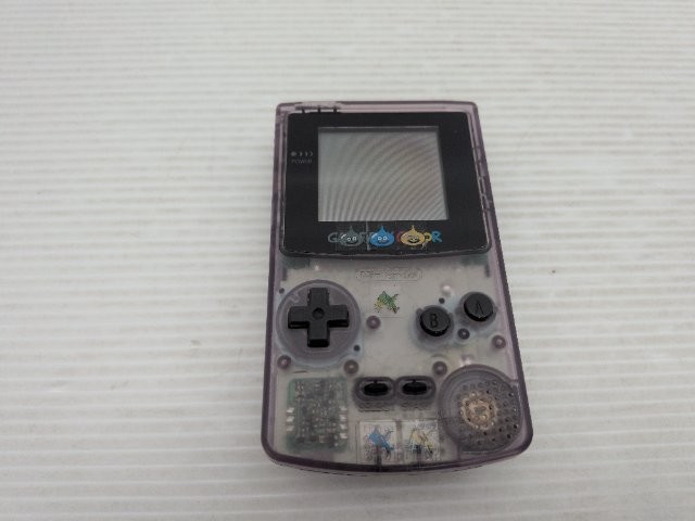 Game Boy Color Console (CGB-001 / Clear Purple) 9000025605595