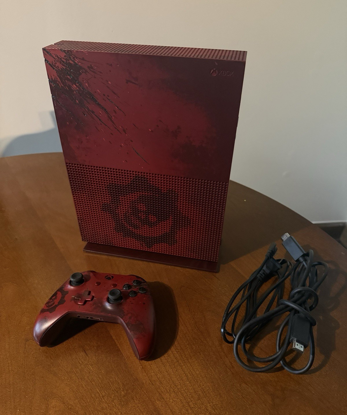 Xbox One S 2TB Gears of War 4 Limited Edition w/ Matching Controller Mint