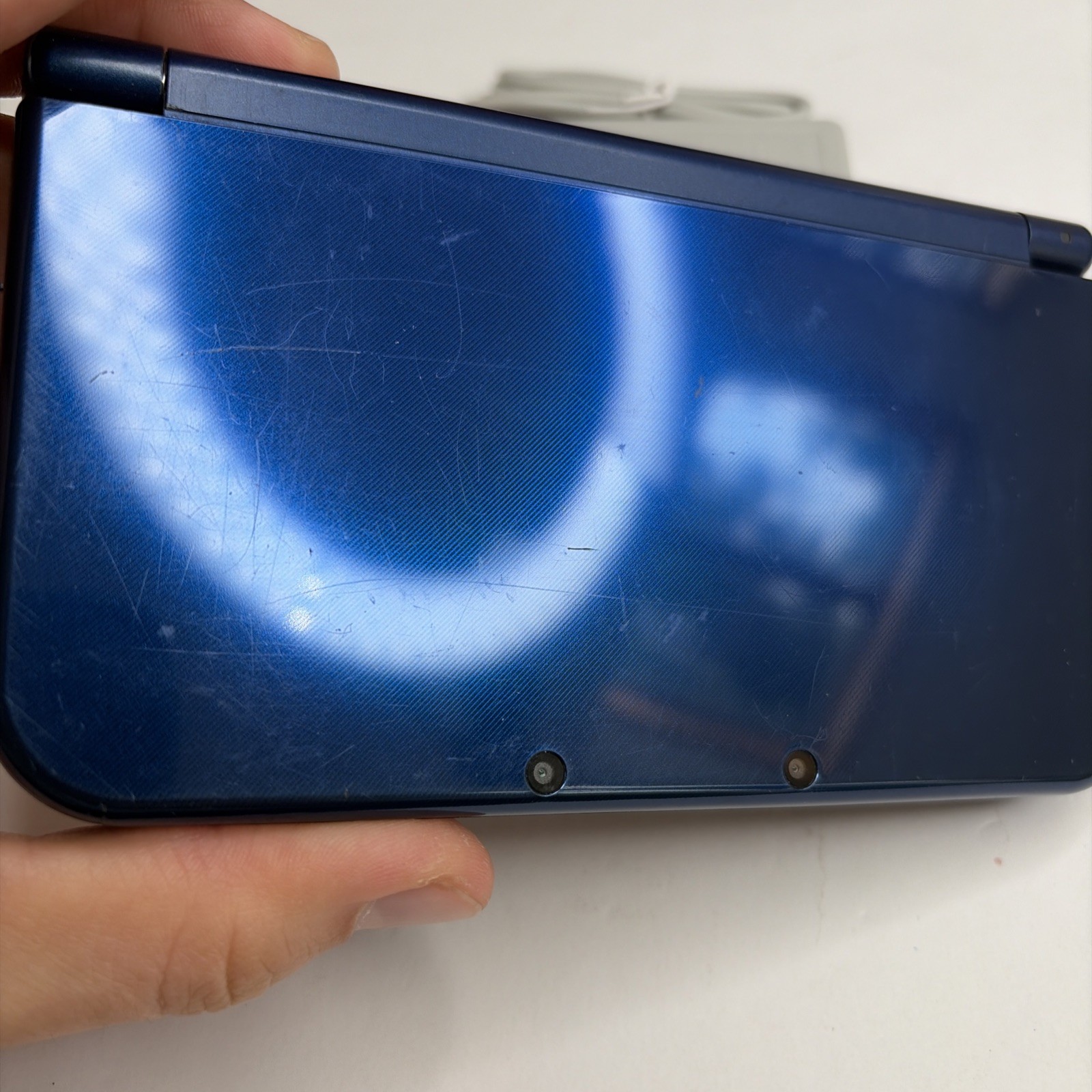 New Nintendo 3DS XL LL Blue Console – Tested! W Charger Stylus