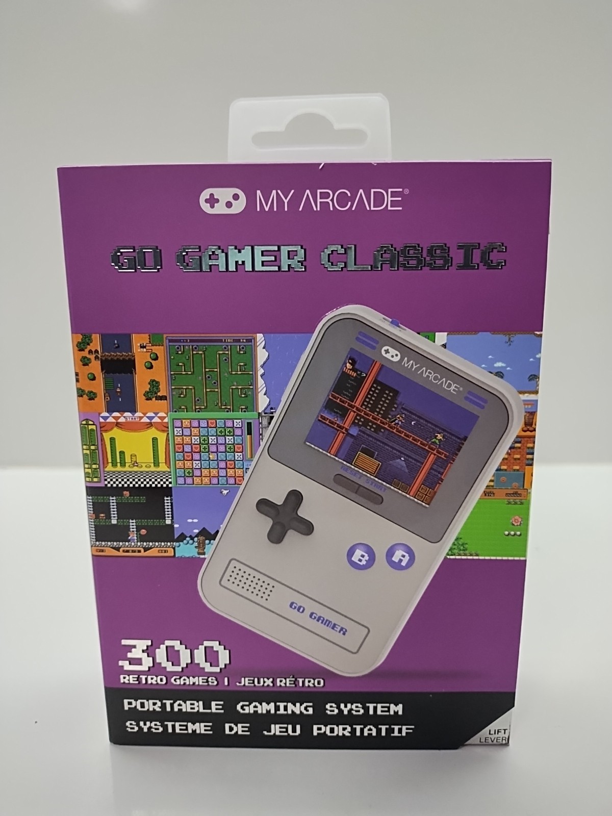 My Arcade Go Gamer Classic 300 Retro Games Portable Gaming System (B14)