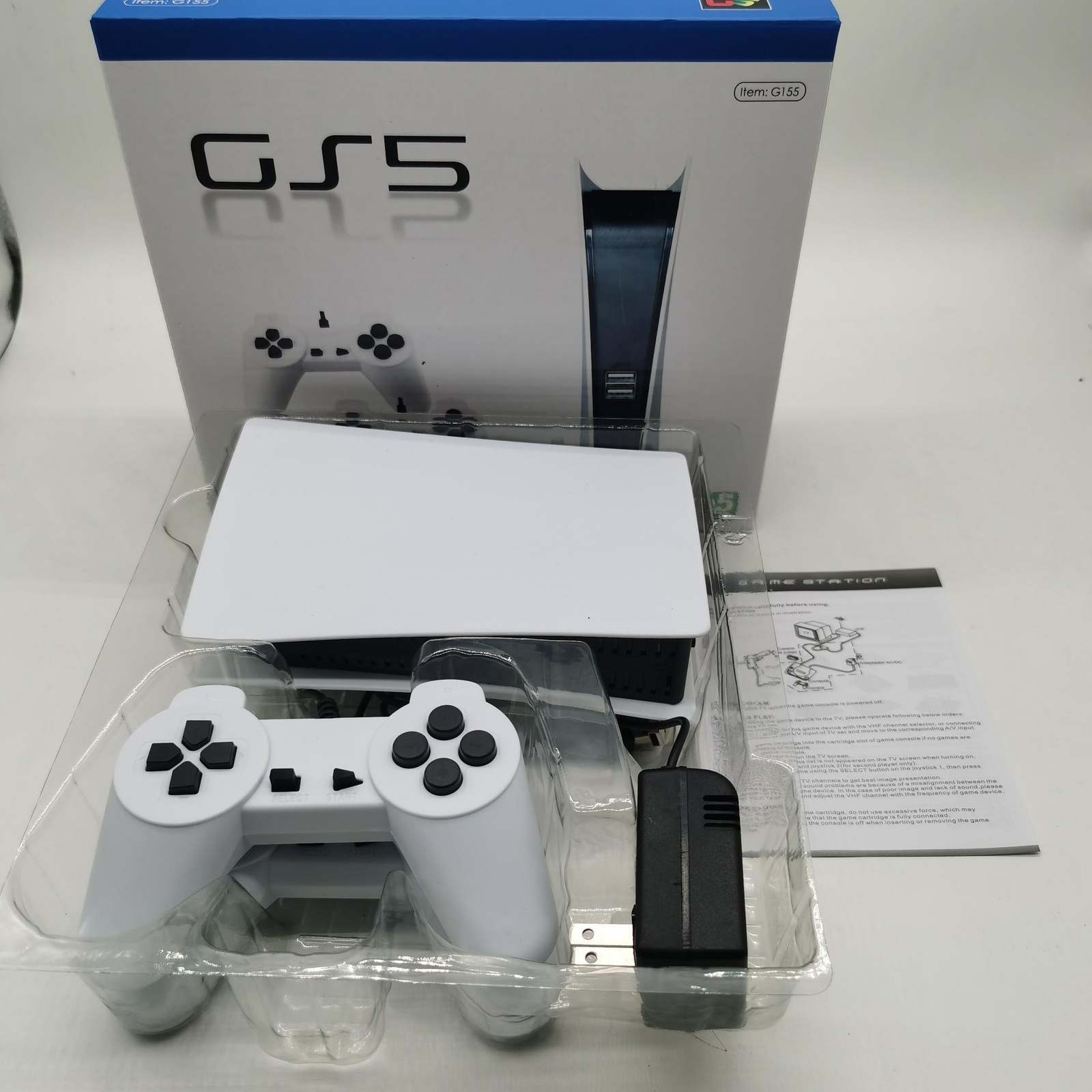 Game Station 5 Video Game Console with 200 Classic Games 8 Bit Gs5 Tv Consola