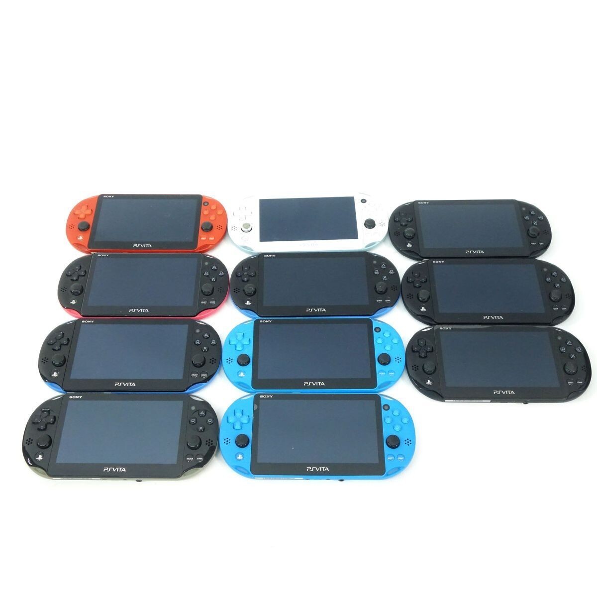 PS Vita 2000 PSV Gamse Console Lot 10 Random Color Junk For Parts or Repairs