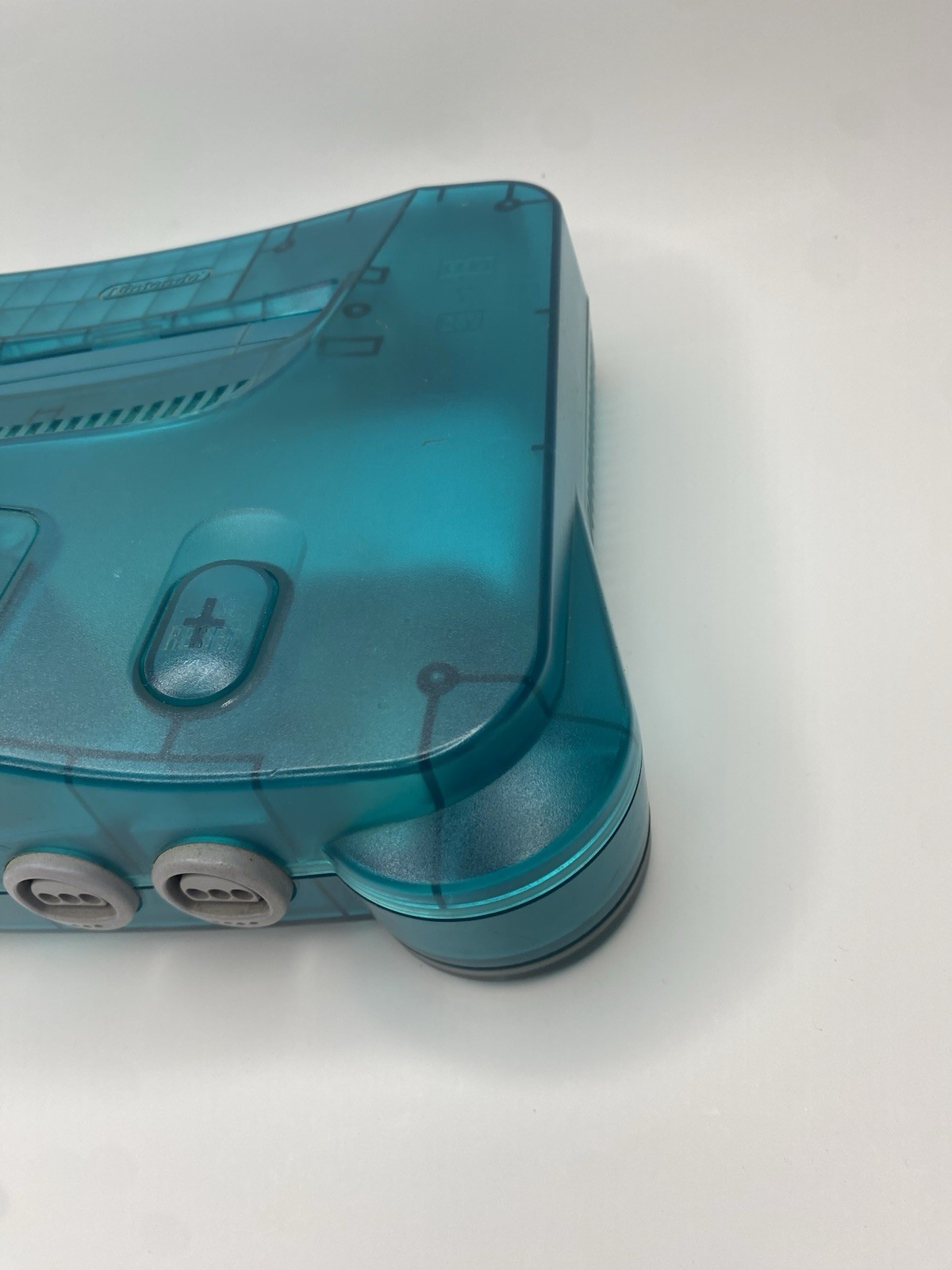 Ice Blue Nintendo 64 Console Bundle OEM – Tested + FAST Shipping! Missing Jumper