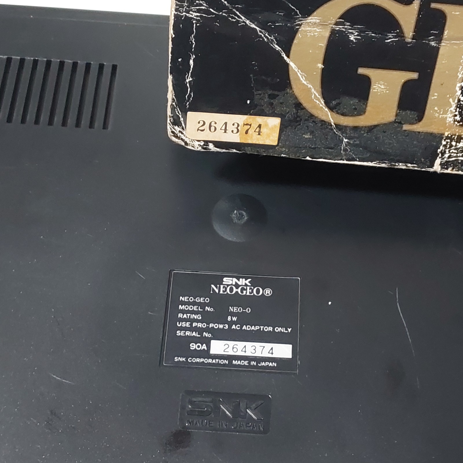 SNK NEO GEO AES Japanese Console RGB Bypass BIOS Socket Recap #264374 AES3-6