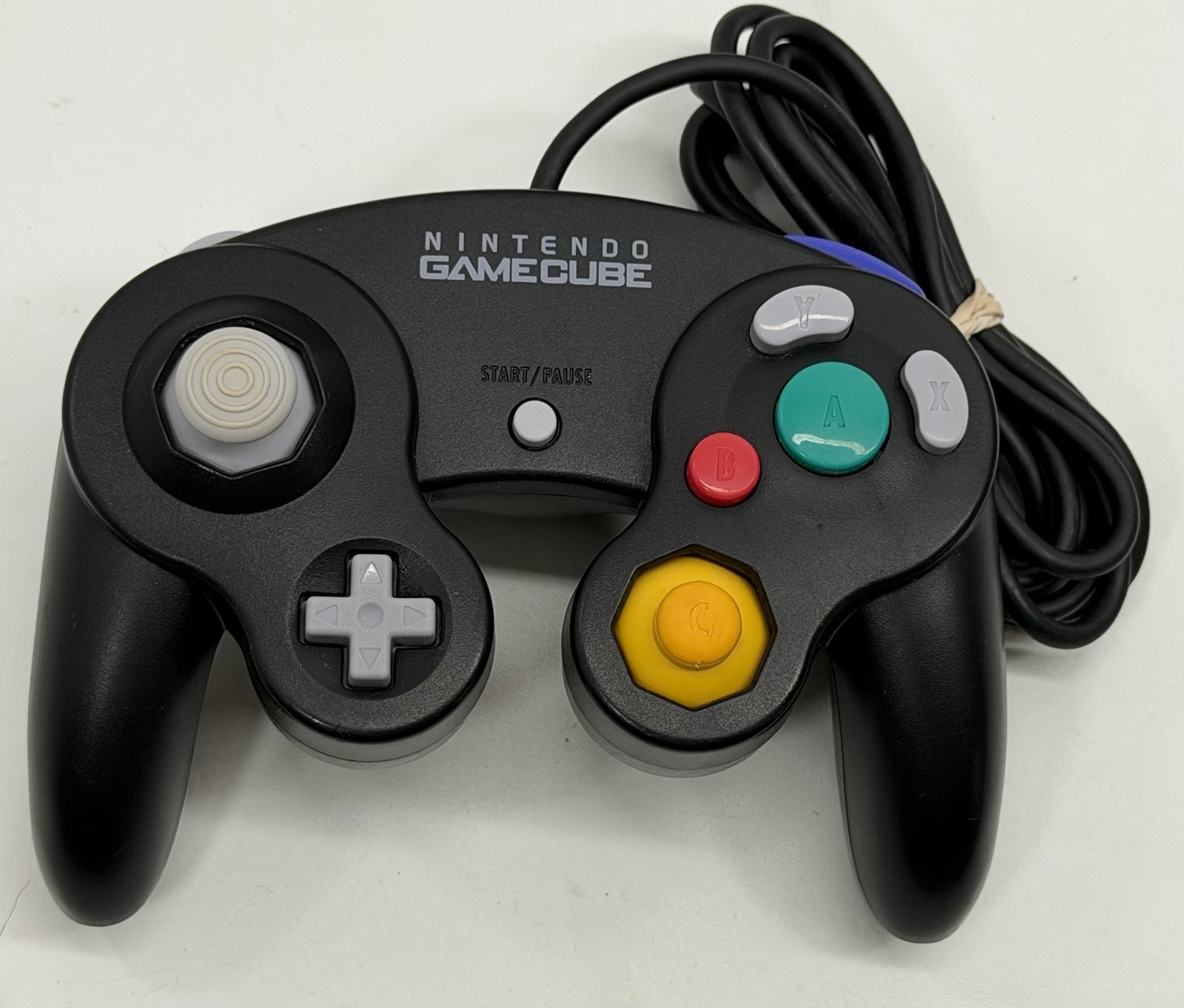 Nintendo GameCube Console With Controller Black Model DOL-001 Tested Working