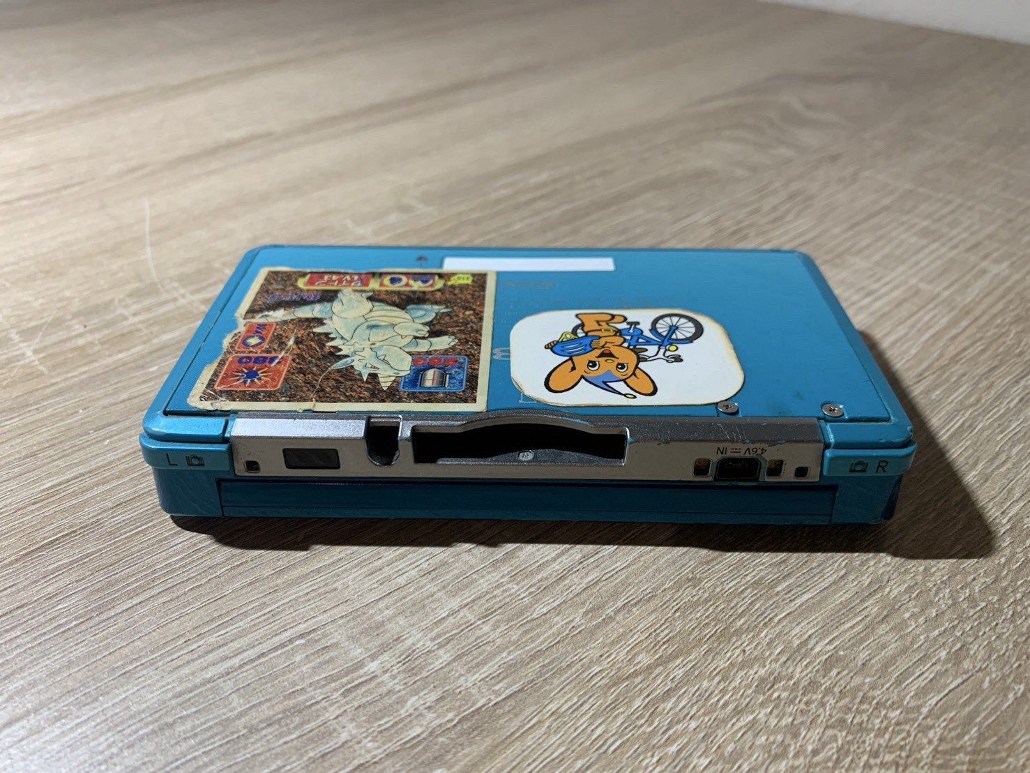 1292 Nintendo 3DS Aqua Blue For Parts