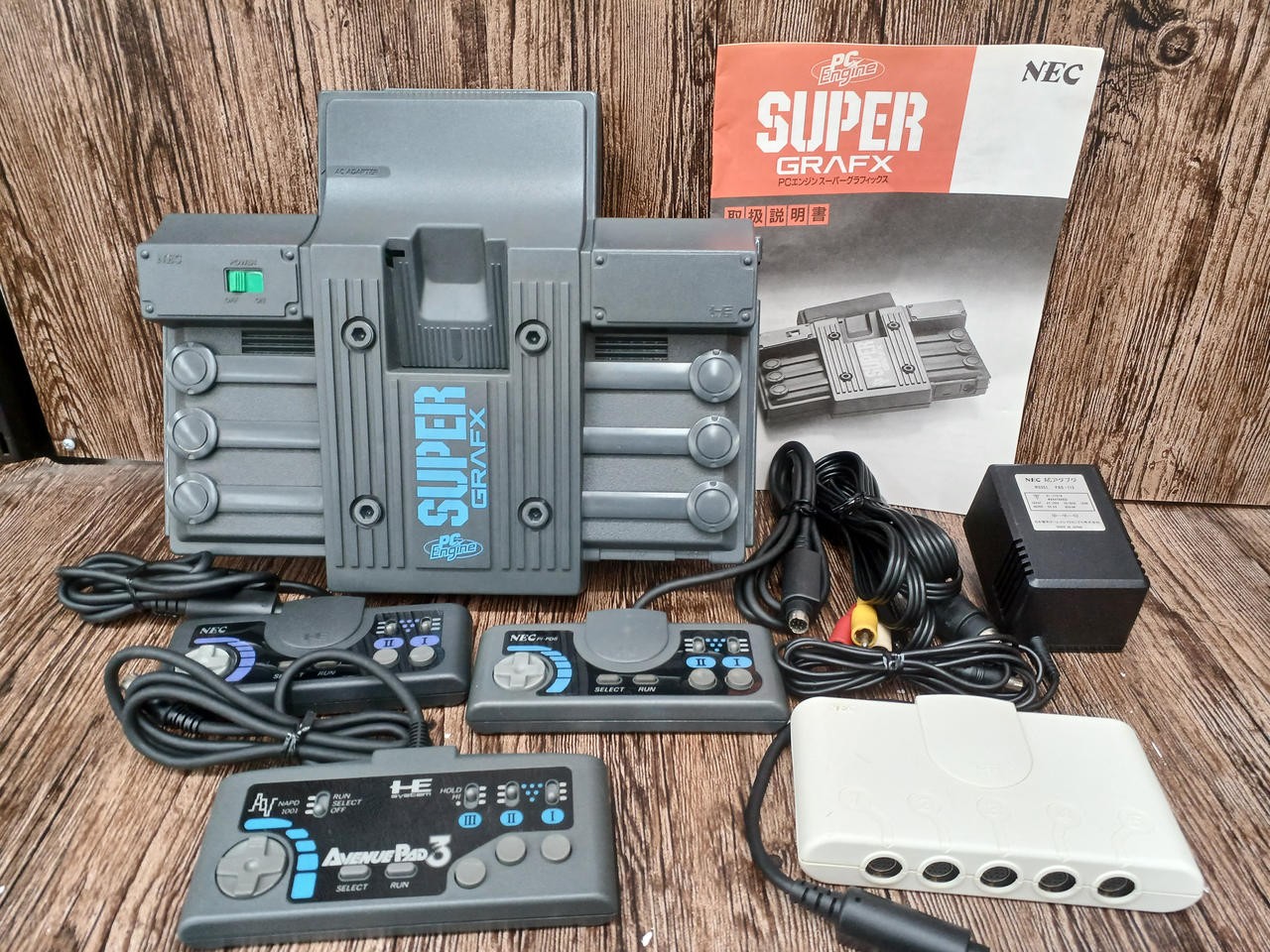 NEC PI-TG4 PC Engine Super Grafx TurboGrafx Console System Japan Retro Rare