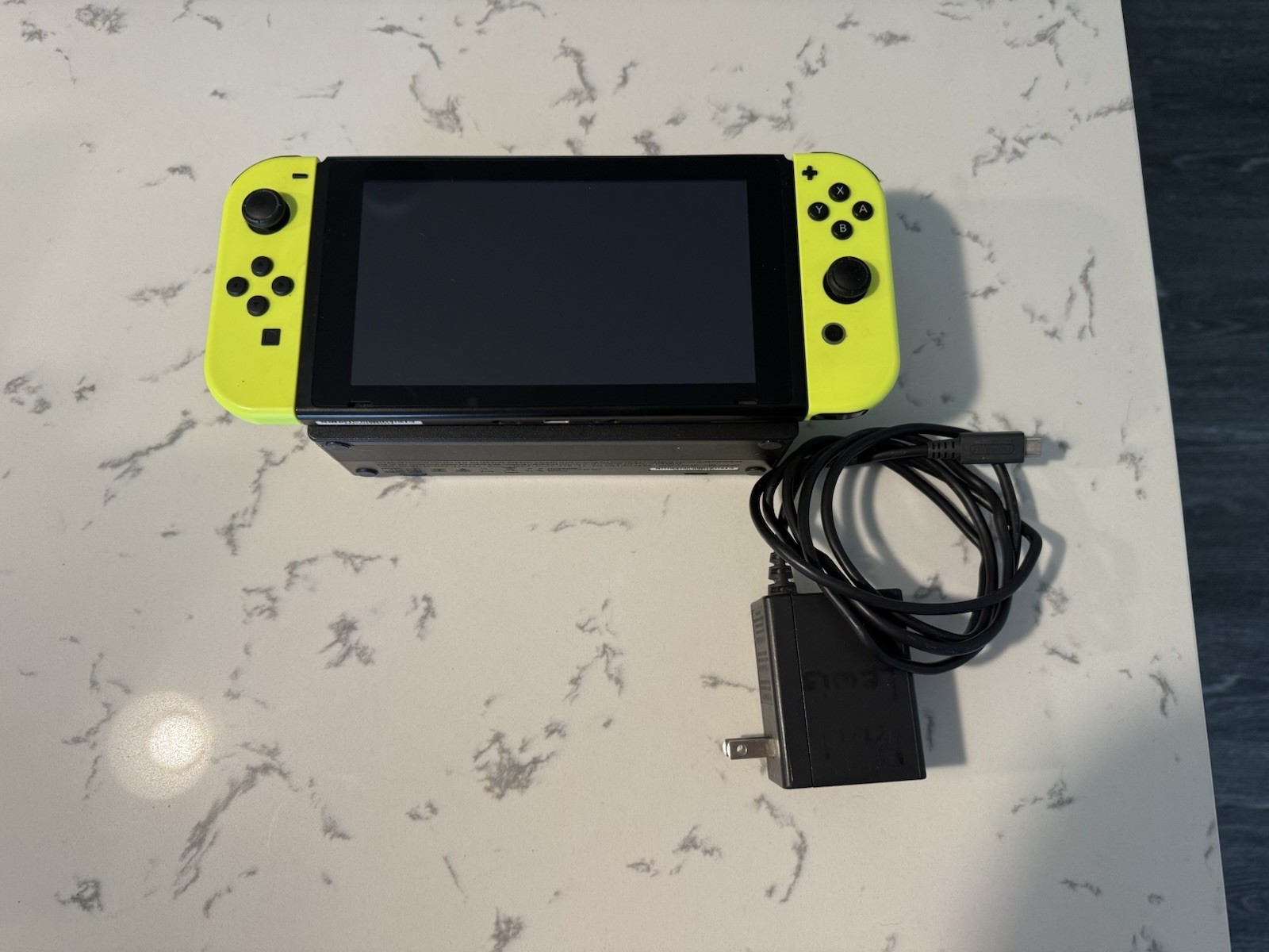 Nintendo Switch HAC-001 (01) Console – HDMI, Charger, Dock, No Micro SD Card