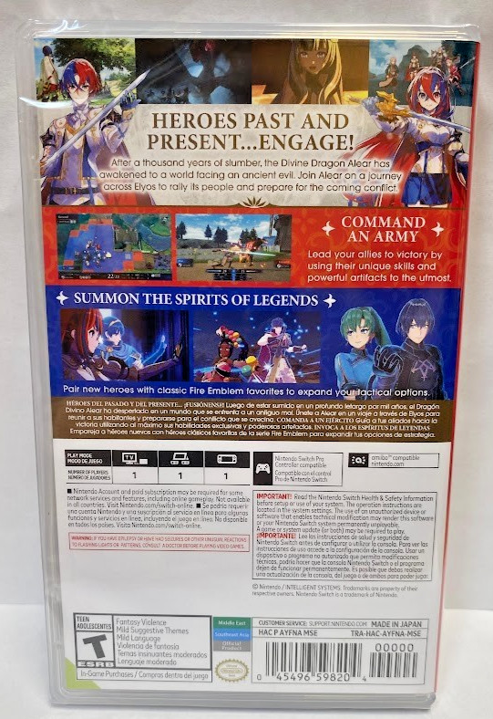 Fire Emblem Engage (English) Switch Brand New Sealed Special [2023 Turn-based]