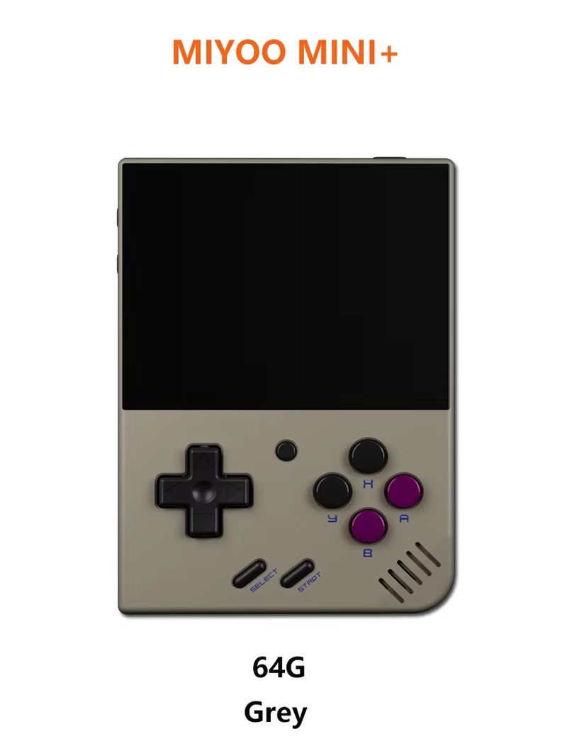 Miyoo Mini plus Portable Retro Handheld Game Console 3.5-Inch IPS HD Screen