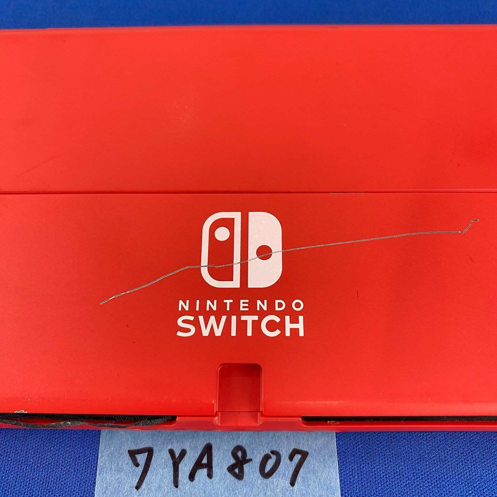 ◇(ワ)YA807 Nintendo Switch (OLED Model) HEG-001 Mario Red Edition Japan