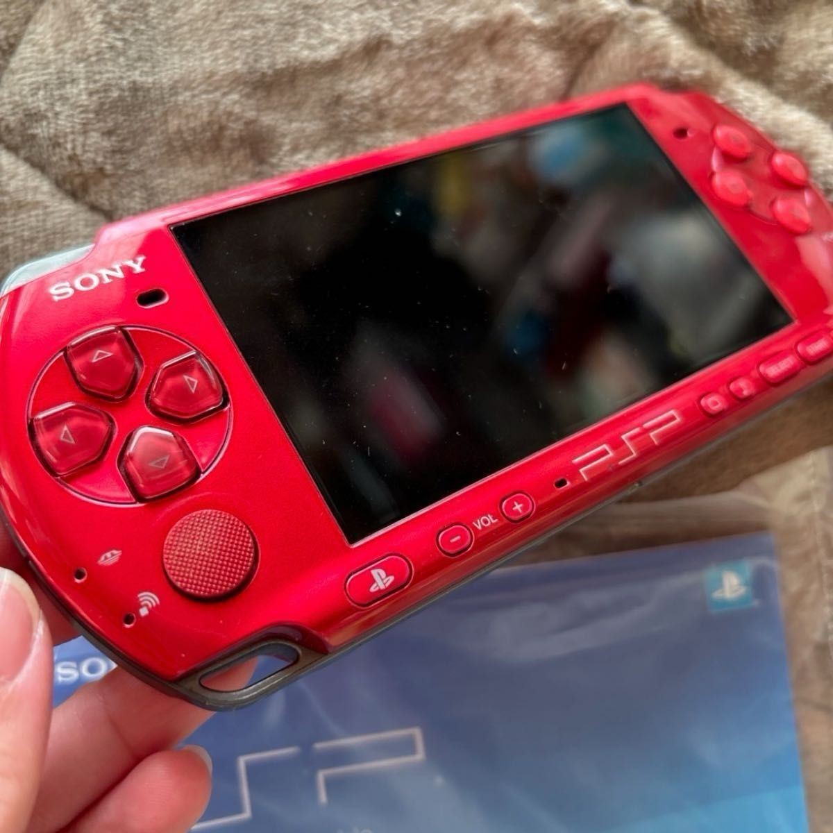 Sony PSP-3000 RR Pink with Box & Unopened Manual, Nice Condition