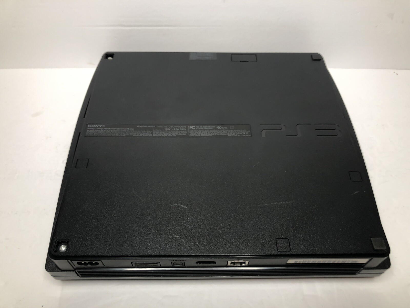 SLIM PLAYSTATION 3 PS3 CECH-2001B console -PARTS/REPAIR – Not Working