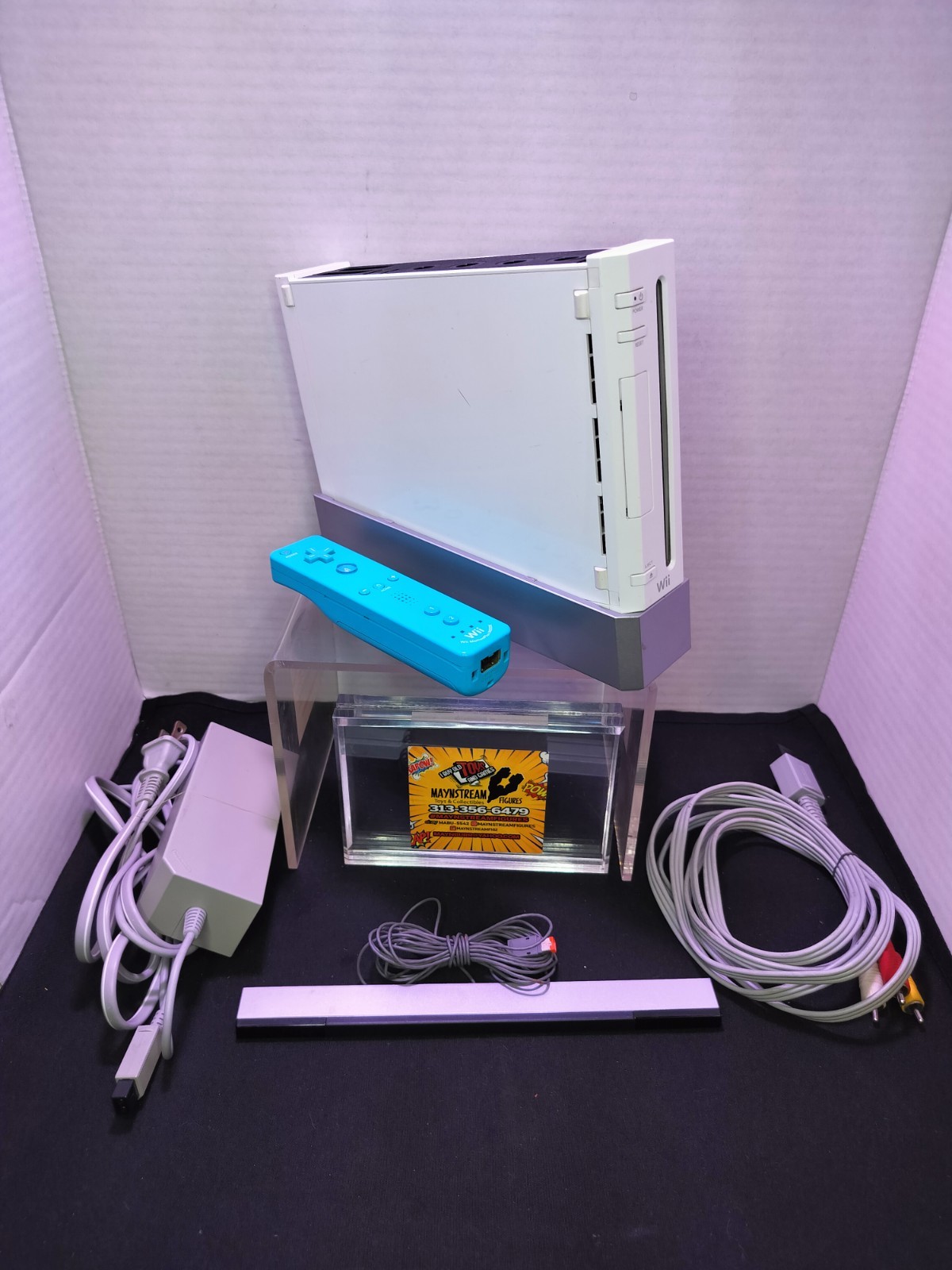 Nintendo Wii Console RVL-001 White GameCube Compatible AS-IS READ