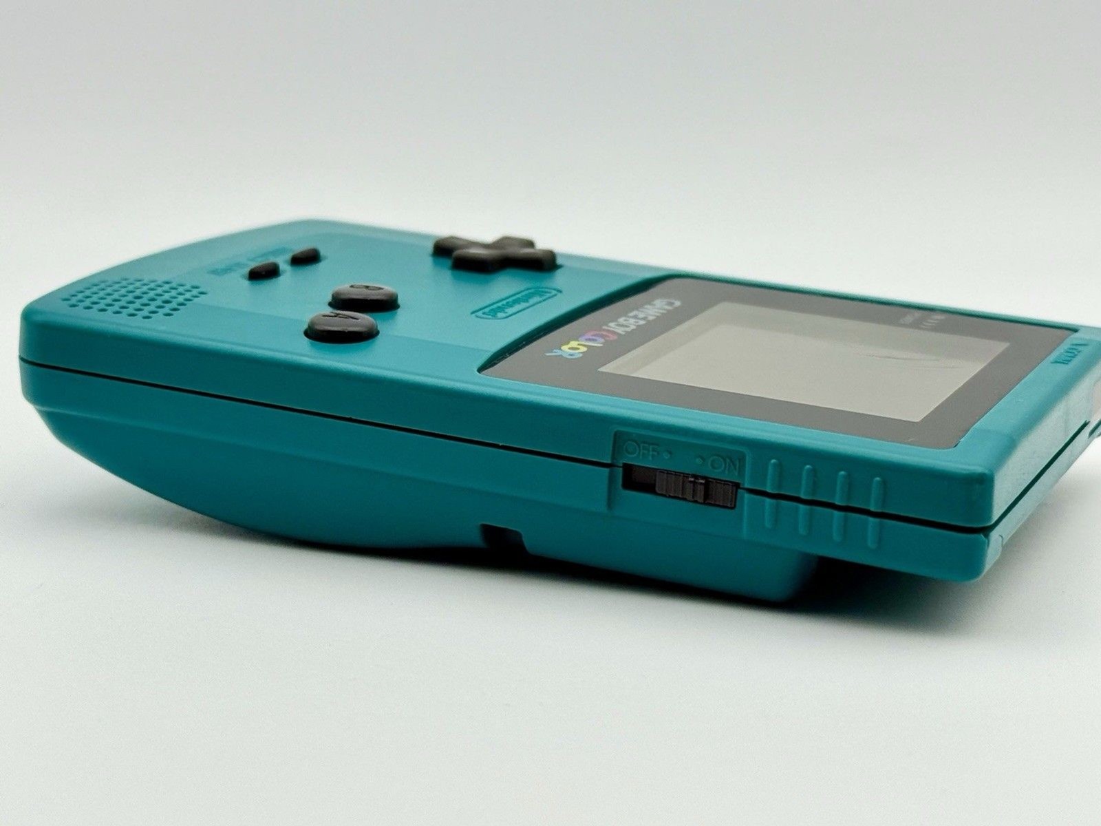 Nintendo Gameboy Color GBC Teal Blue CGB-001 Handheld System W/ Tetris – See Pic