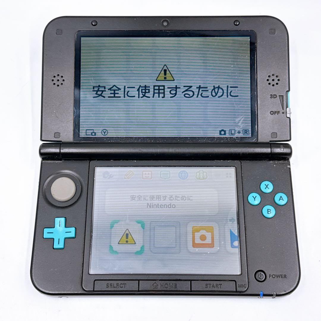 Nintendo 3DS LL Console Turquoise x Black