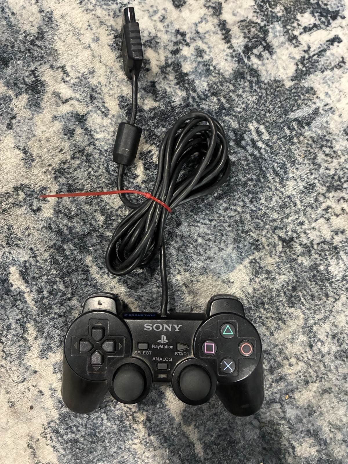 Sony PlayStation 2 Console + 1 Sony Controller + CIB Harry Potter Game + Cables