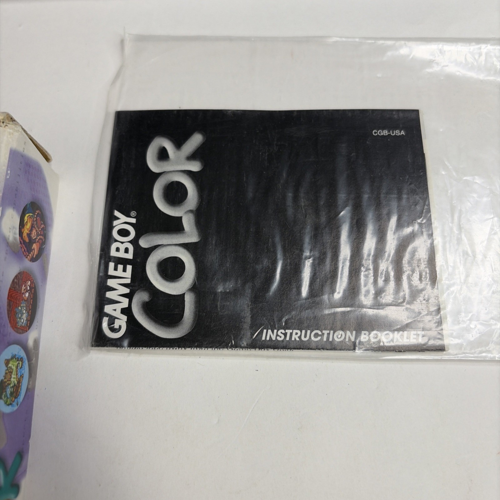 Nintendo OEM GameBoy Color Grape Purple Console In Box CGB-001