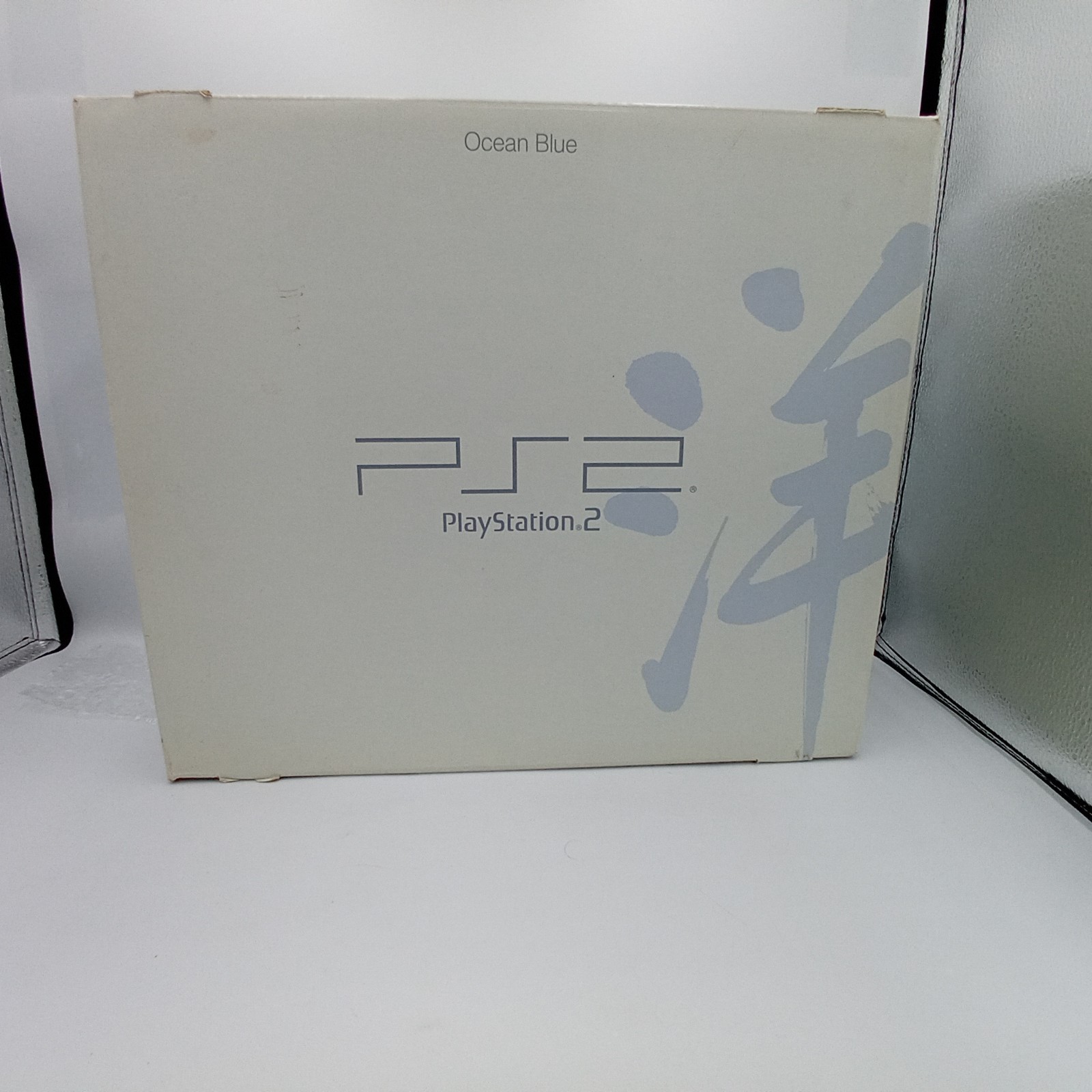 PS2 PlayStation 2 Console Ocean Blue SCPH-37000 Boxed Manuals Remote Japanese