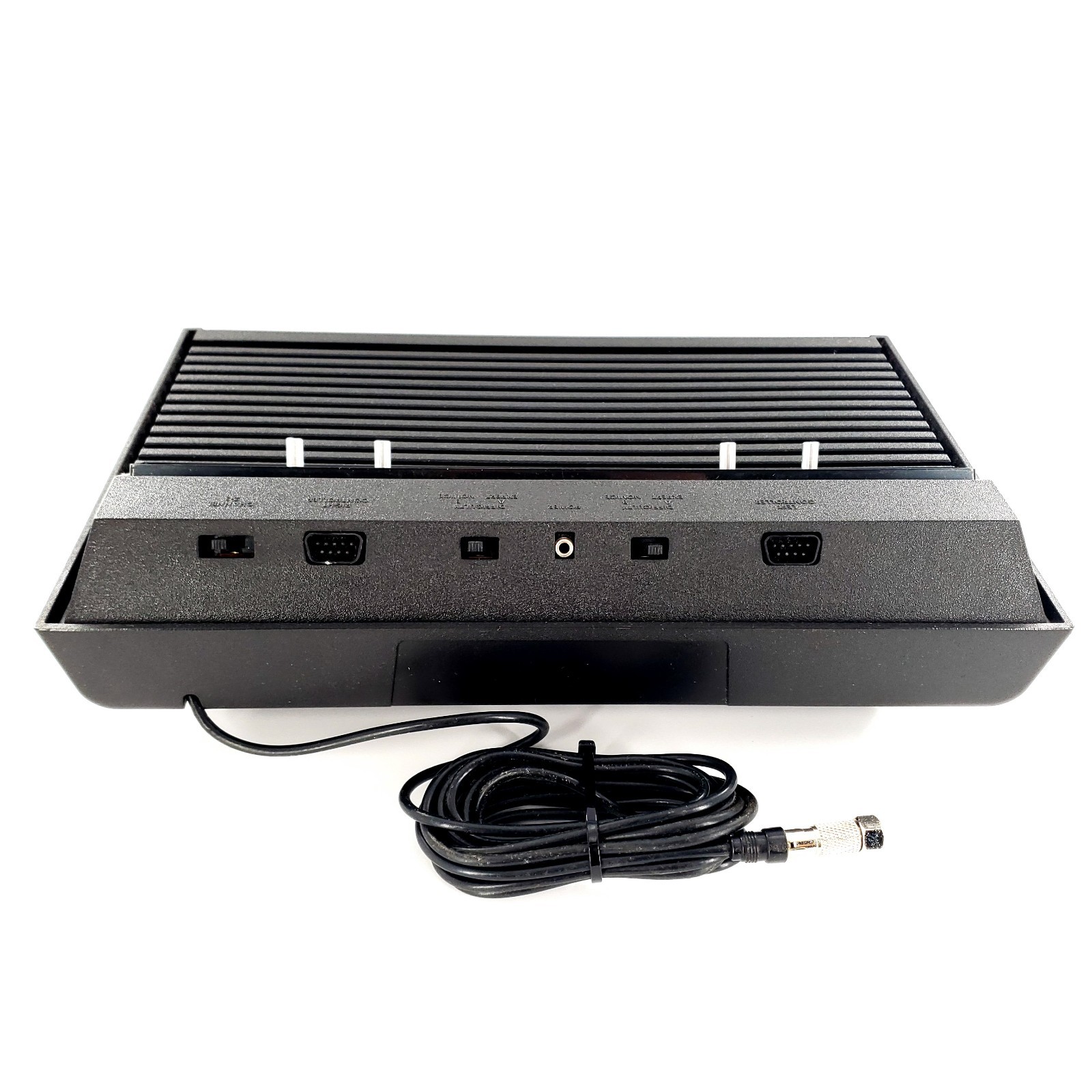 Atari 2600 Darth Vader Black Console 4-Switch w/ Controller, Adapter, Box Tested