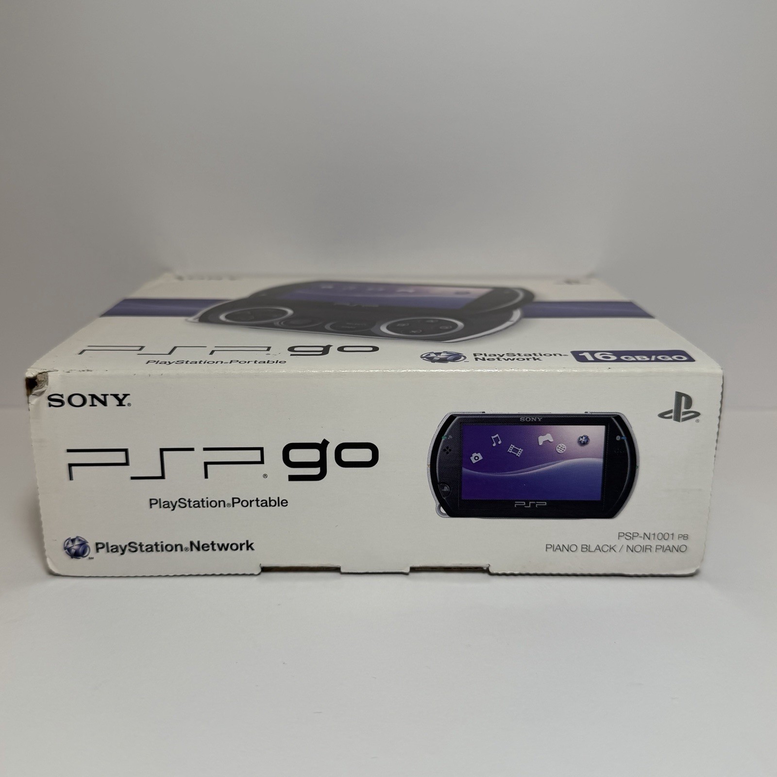 Sony PSP GO 16GB PSP-N1001 Console Handheld Portable Black In Box No Charger