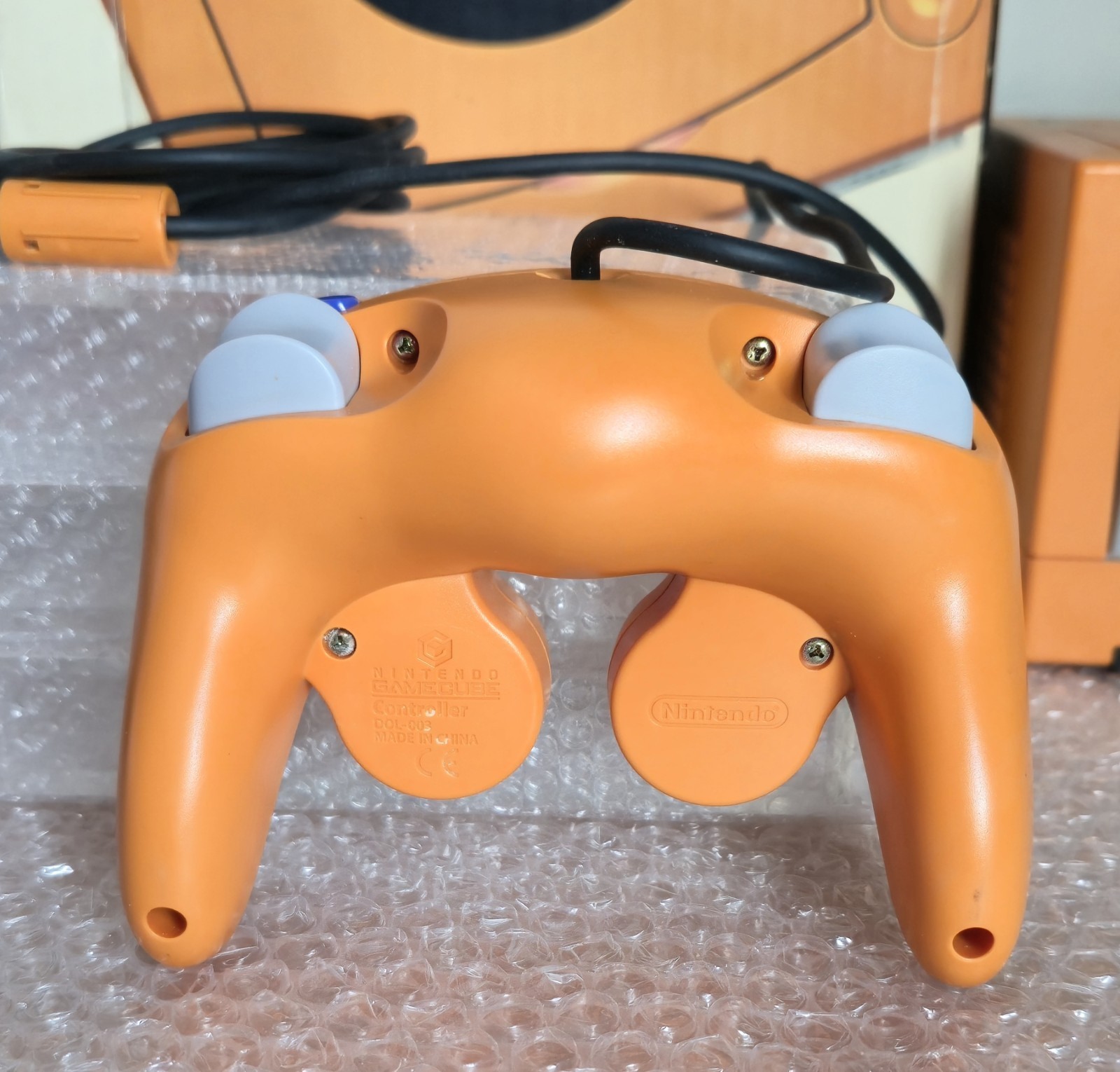 Korean Orange Nintendo Gamecube Console Boxed Rare Korea Version NGC