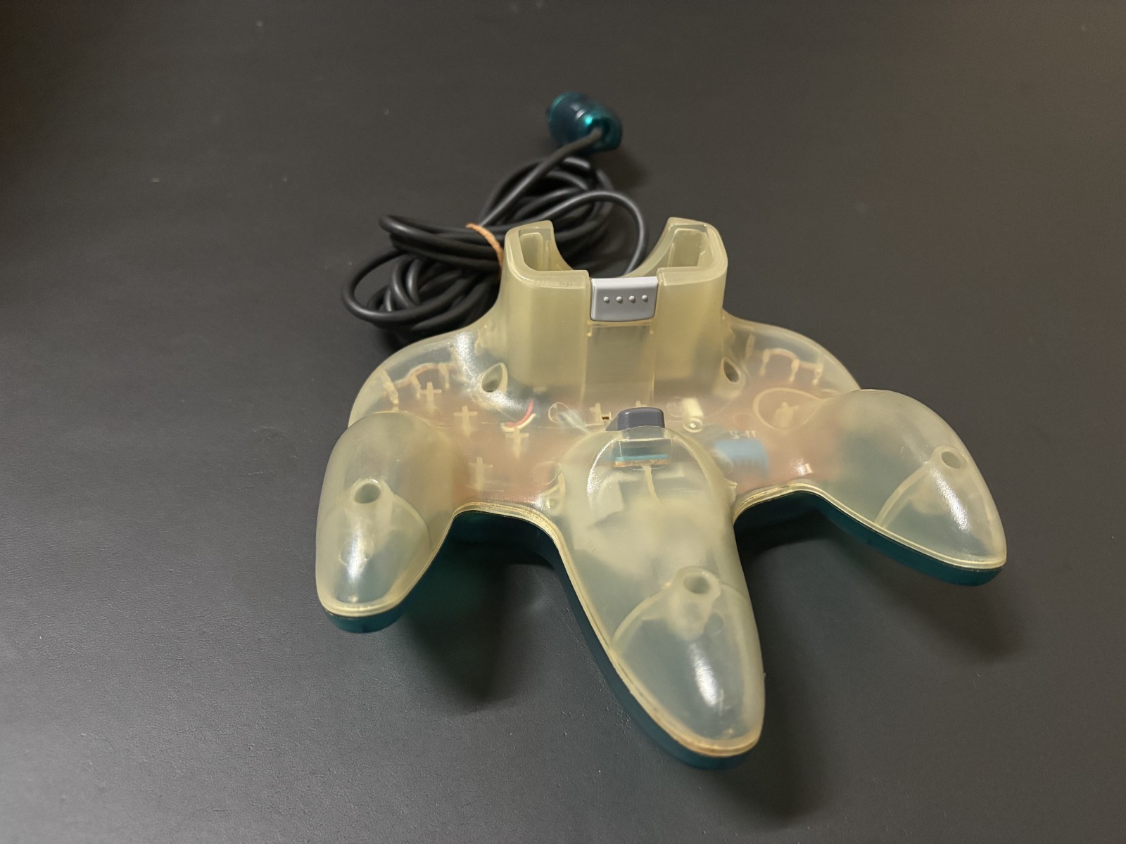 Nintendo 64 N64 Console Clear Blue Controller Pokemon Stadium 0 Tested Working