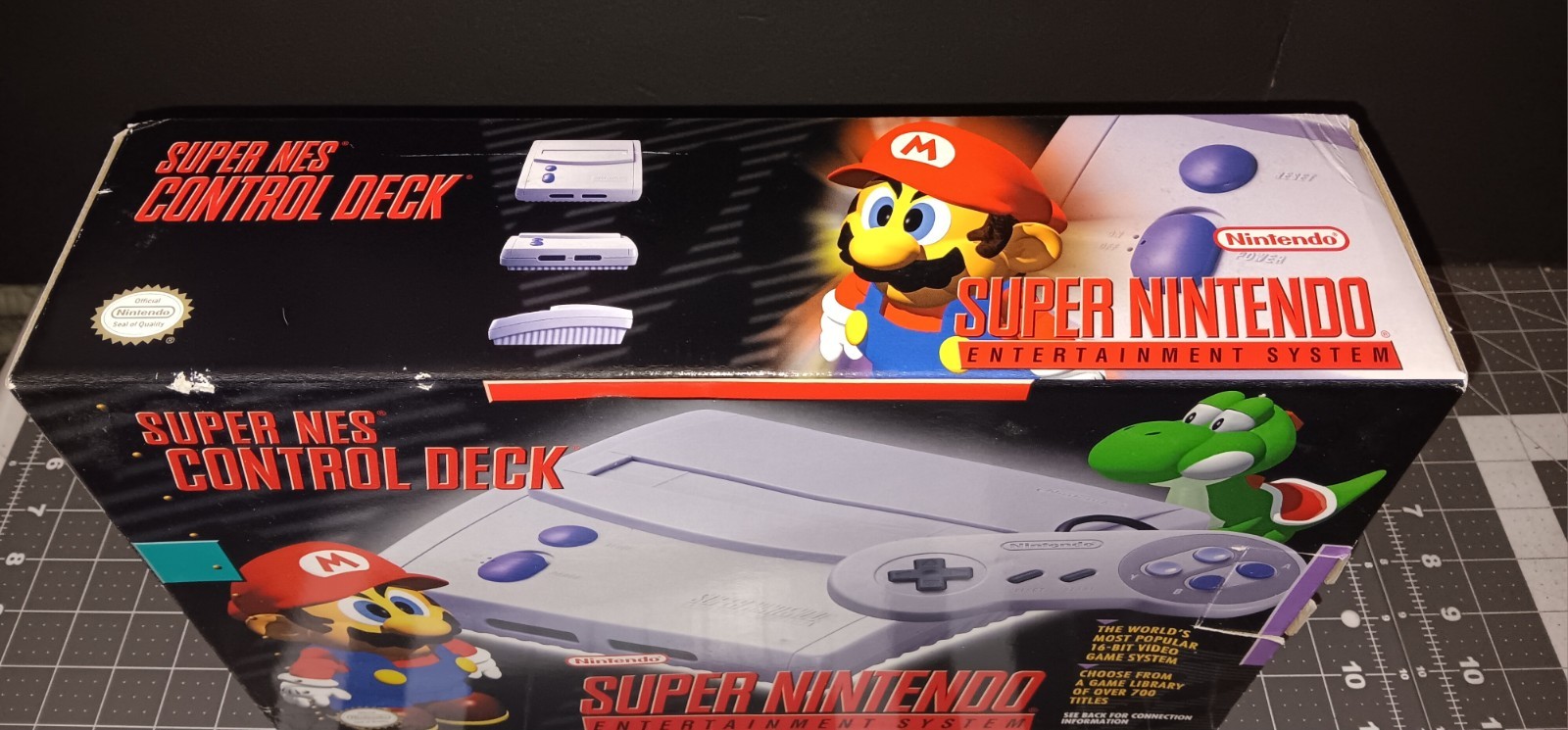 Super Nintendo SNES Jr Mini SNS-101 Console Control Deck Original UNUSED in Box