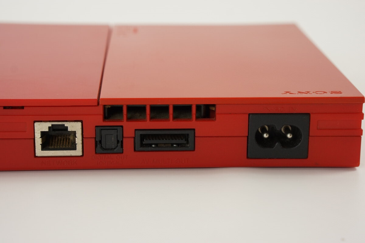 PS2 Slim Console SCPH-90000 CR CINNABAR RED Only for NTSC-J Playstation 2 643004