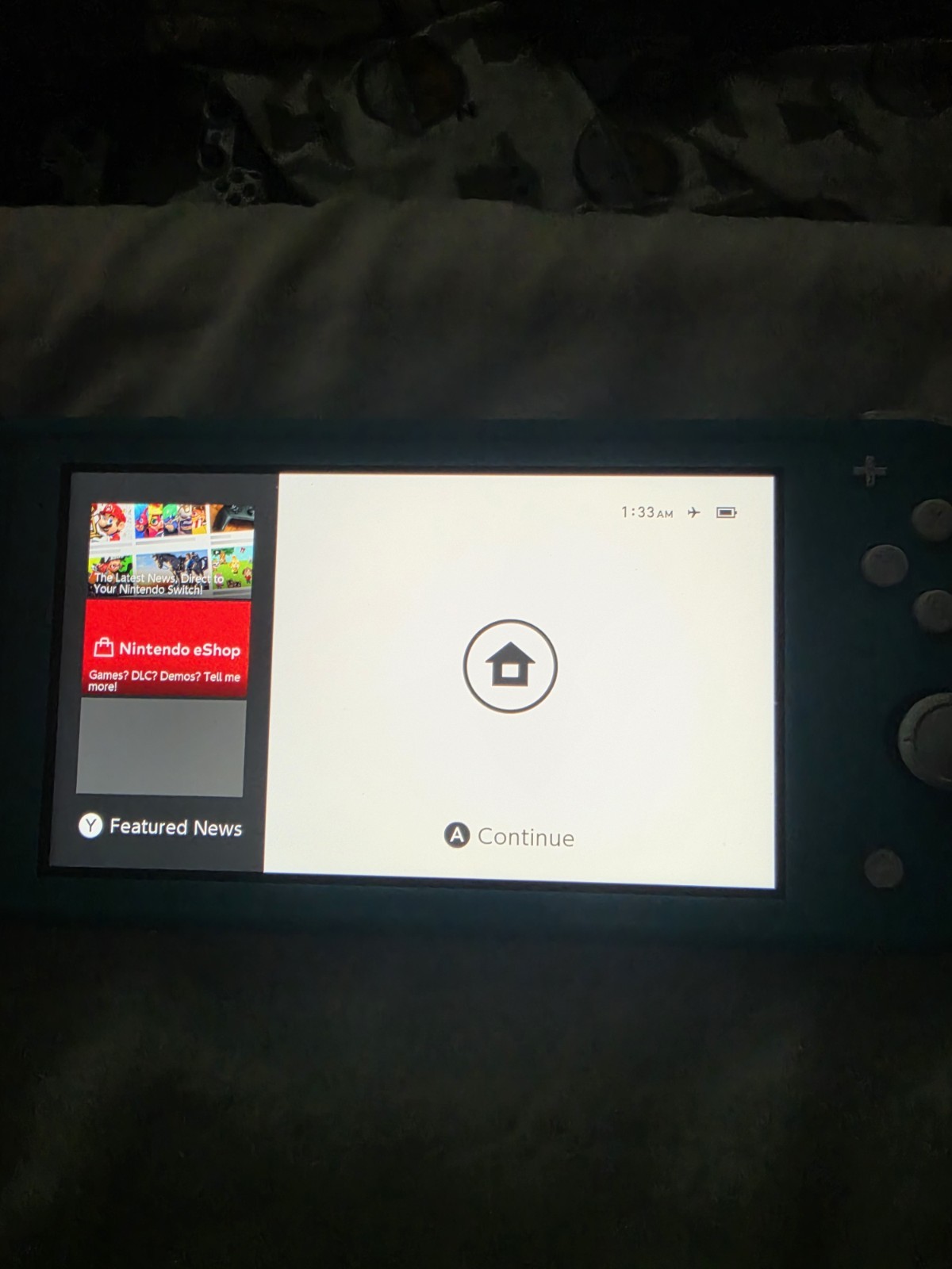 Nintendo Switch Lite Console – Turquoise Console Only