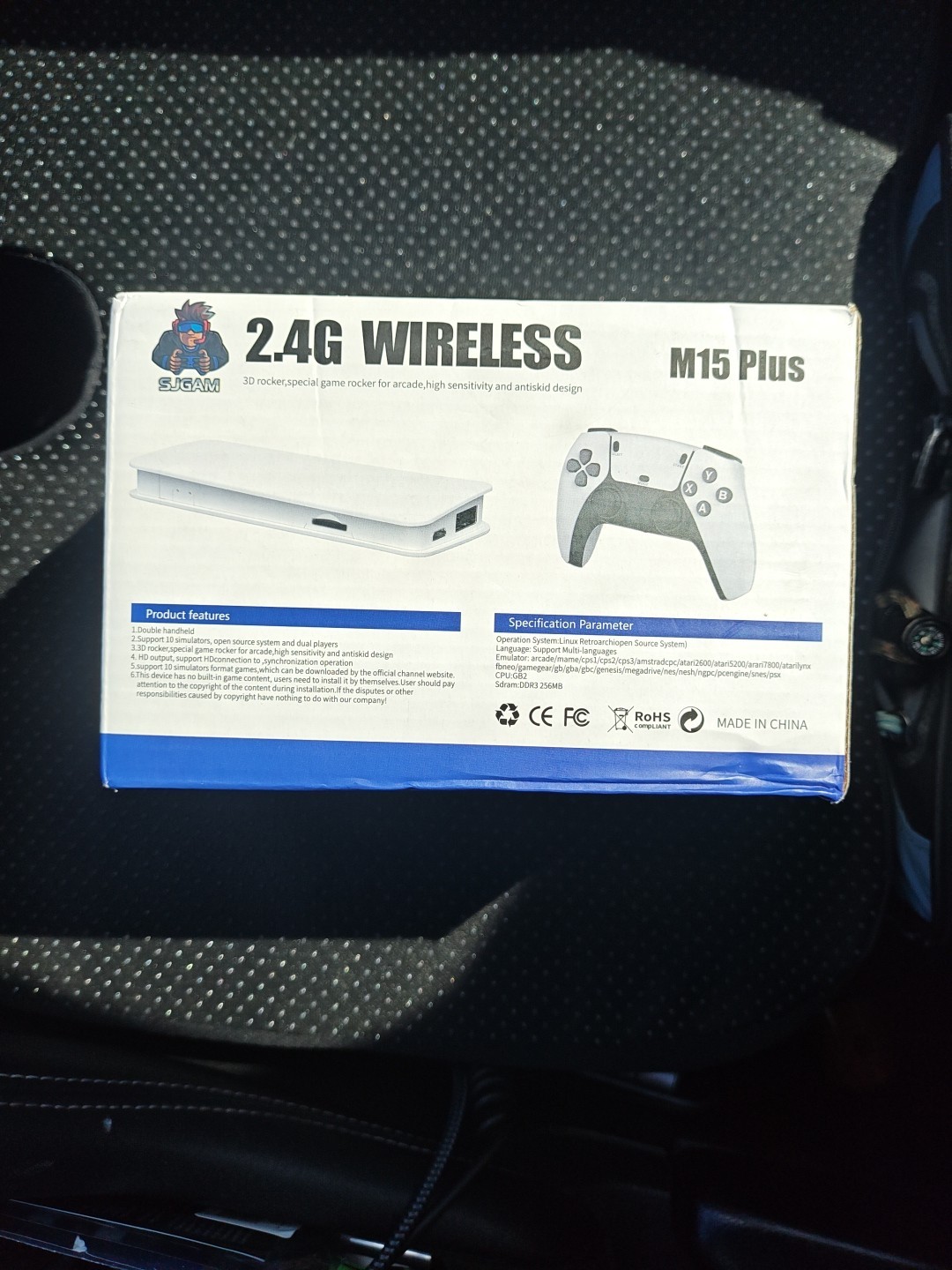 M15 Plus Retro Game Stick 128G 4K Output & Upgrade Retro Gaming Console Wireless