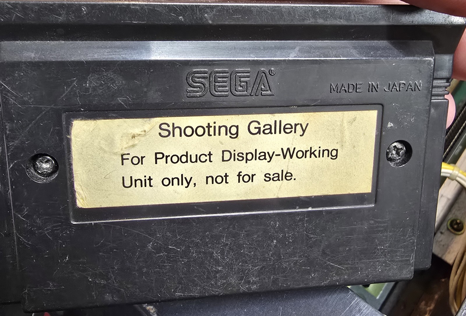 Sega Master System Kiosk Model # 3011 w/ 16 Games FOR PARTS OR REPAIR ONLY