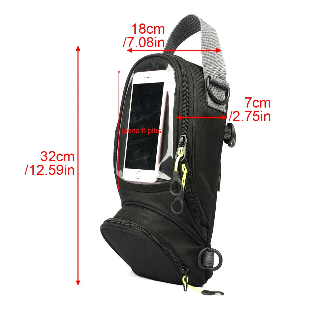 Universal Motorcycle Fuel Bag waterproof Oxford Navigation Touchable Mobile Pho