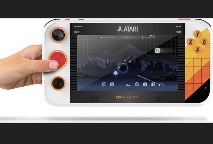 Atari My Arcade Gamestation Go Handheld Gaming System W/ 200+ Games Rechargeable