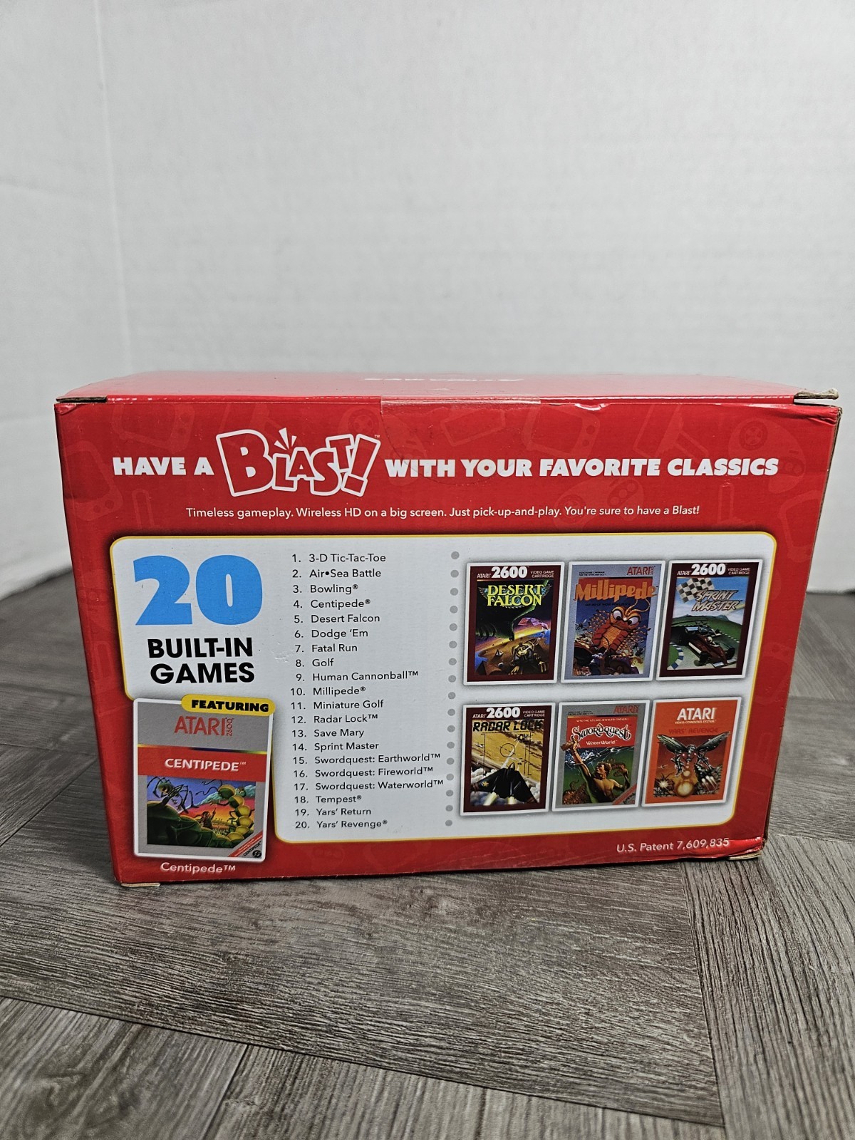 Atari Flashback Blast! Centipede- 20 Games New