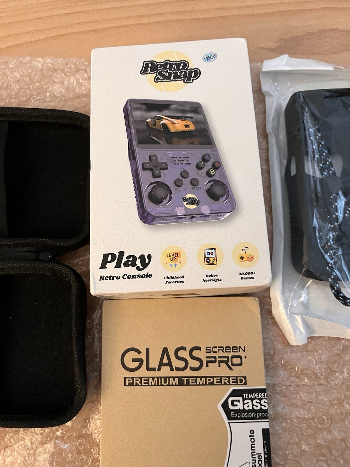 R36S Retro Handheld Game Console, 3.5 Inch 640×480 IPS Screen