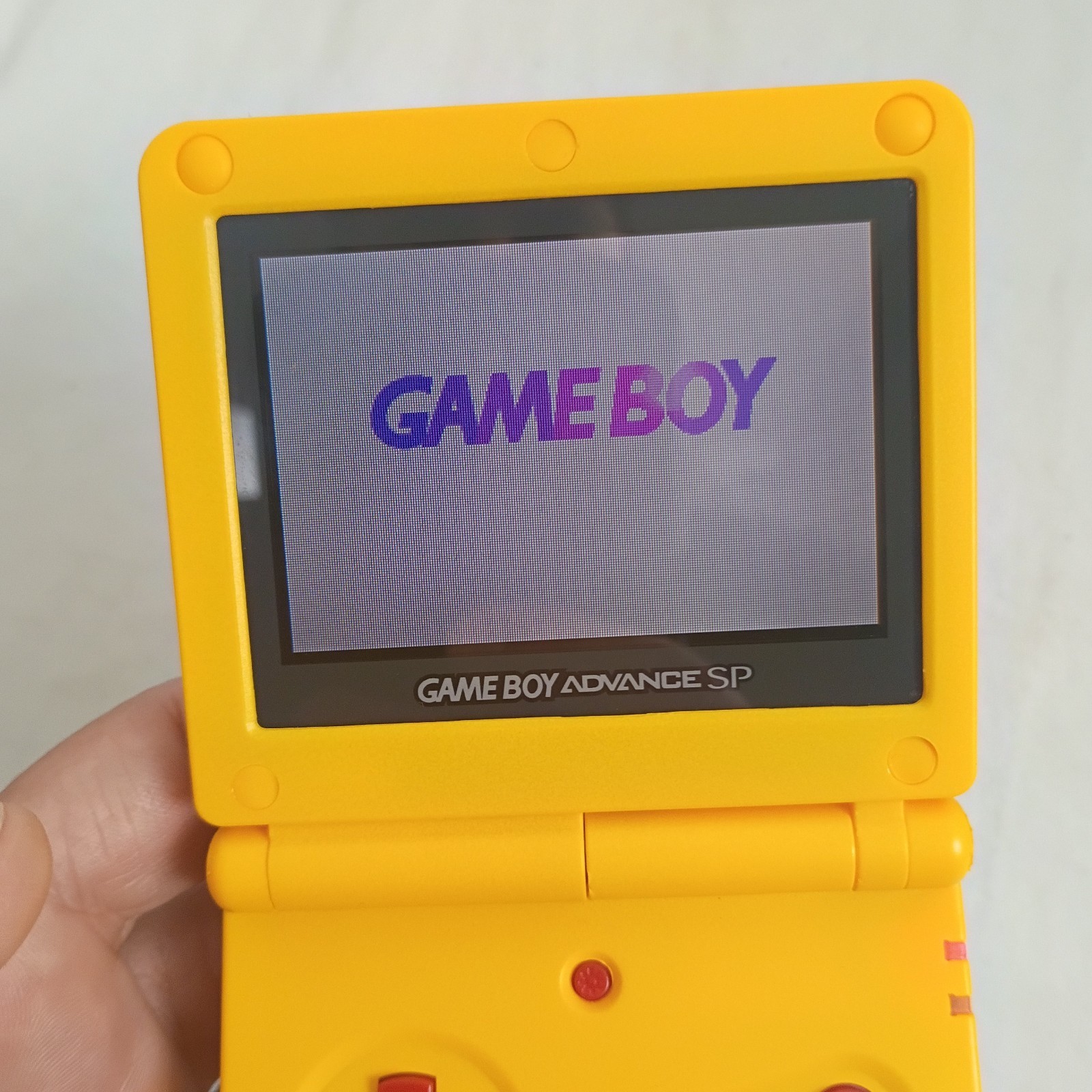 Nintendo Game Boy Advance SP Pikachu Edition Handheld System – Yellow
