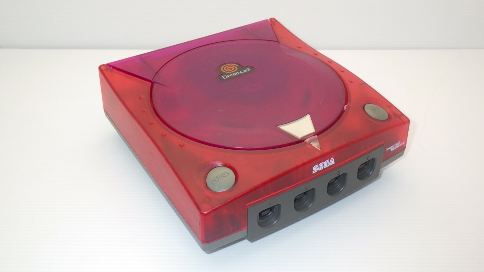 SEGA Dreamcast Console ” BIOHAZARD Limited Mod ” with LAN Adapter /TESTED 10498
