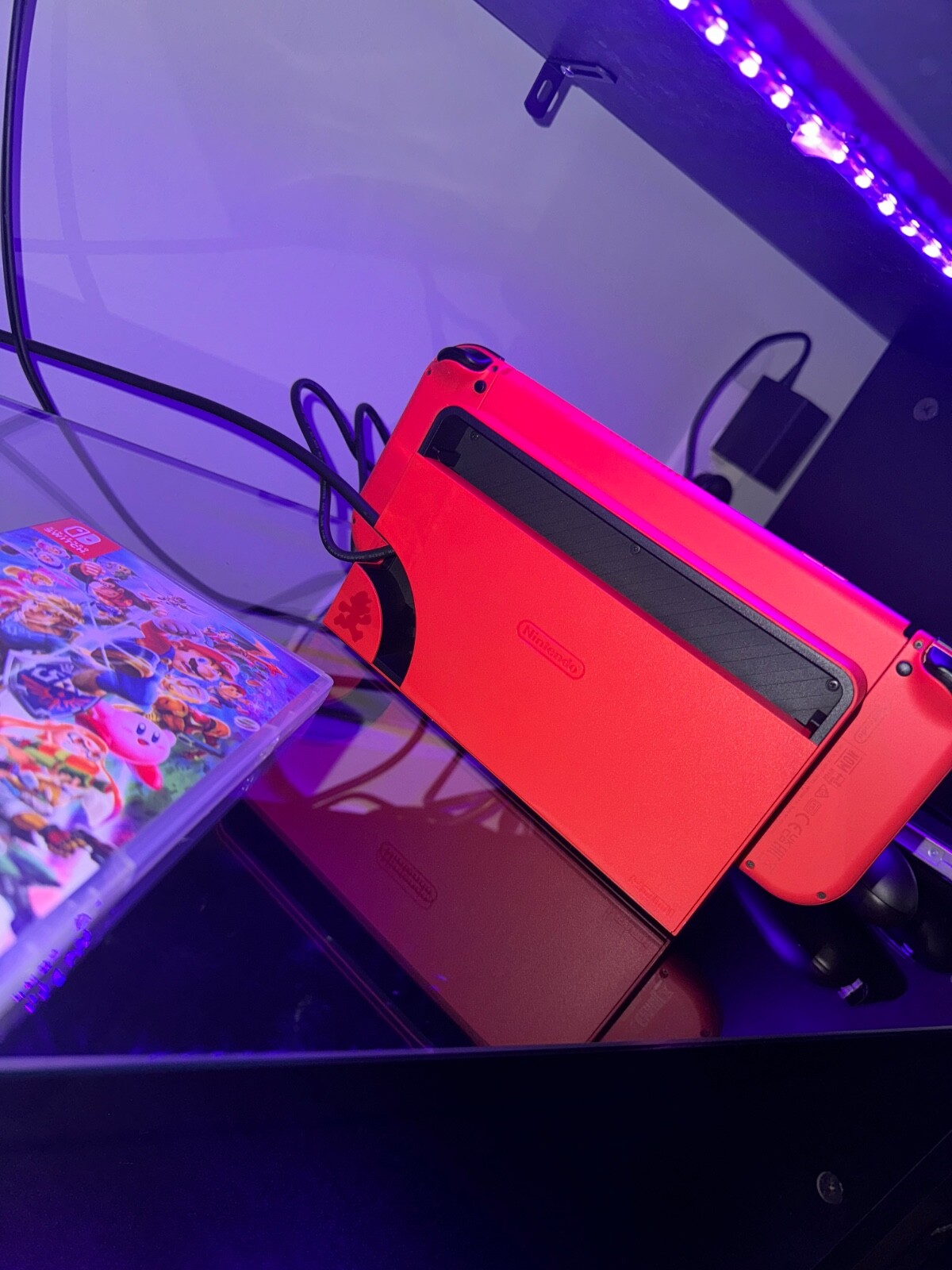 Nintendo Switch (OLED Model) HEG-001 Mario Red Edition 64GB Console