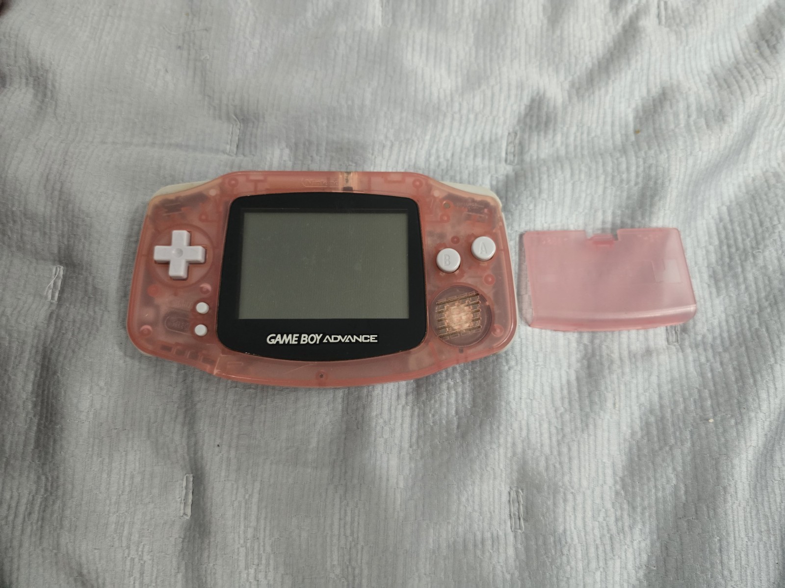 Nintendo Game Boy Advance Handheld Game Console AGB-001 Fuchsia