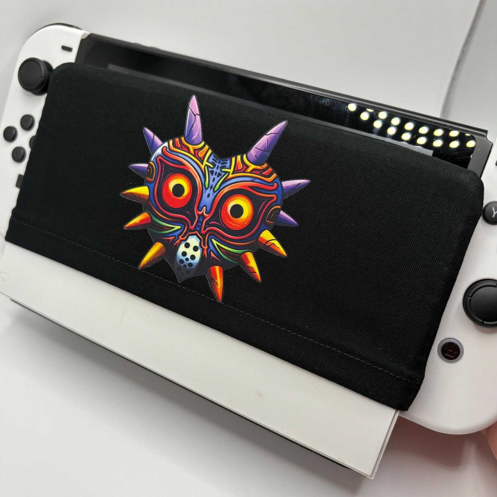 Nintendo Switch Dock Cover Legend of Zelda Majoras Mask LOZ Skull Kid OLED NS1
