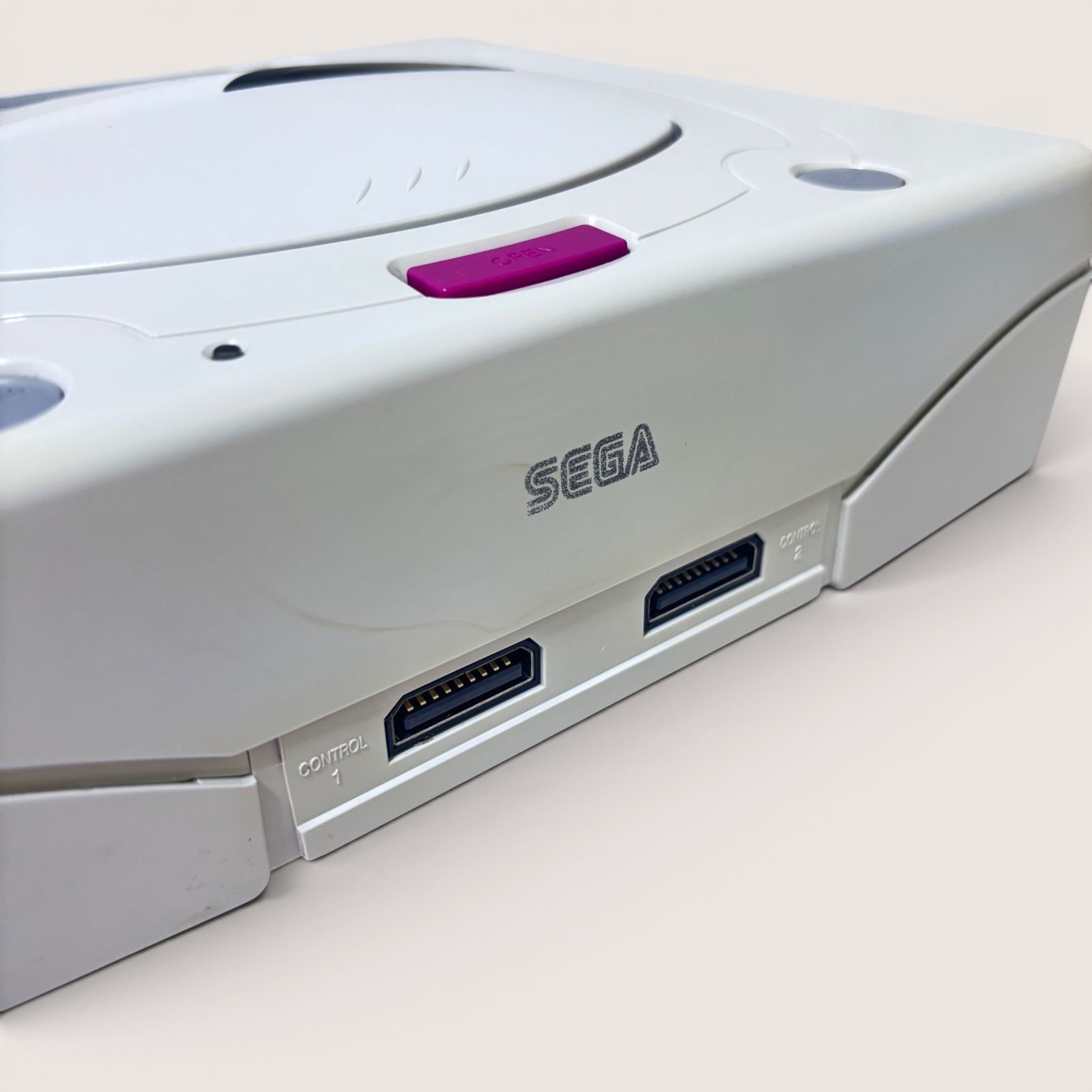 SEGA Saturn HST-0014 Game Console Controller w/Box White NTSC-J Tested #422