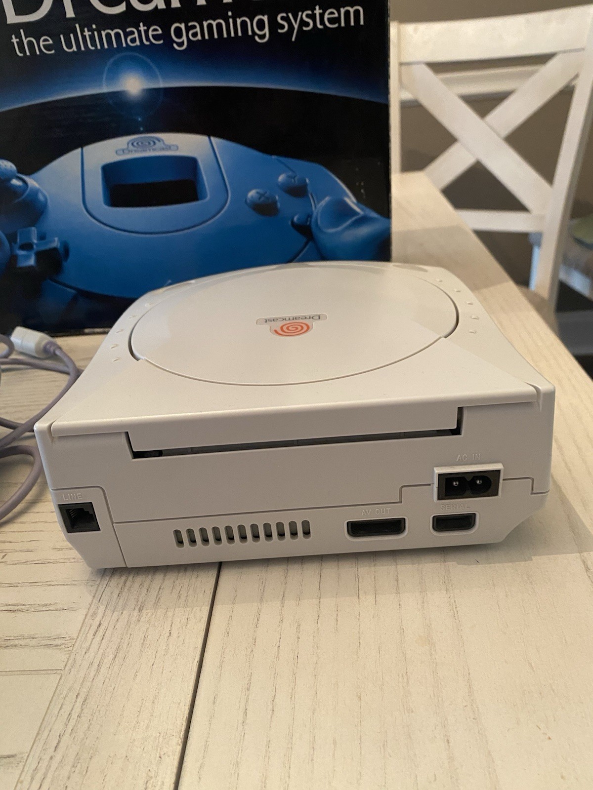 Original SEGA Dreamcast Launch Edition Console Bundle With 2 Games Amazing Cond.