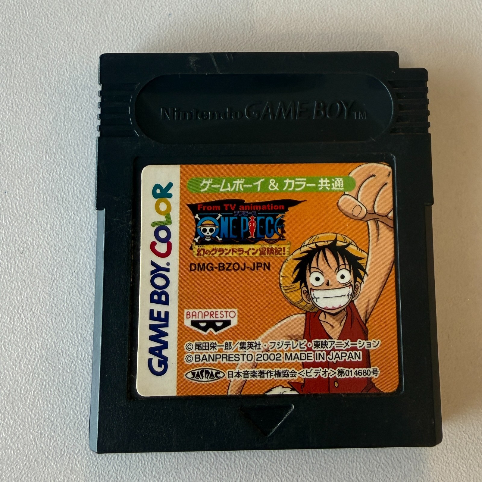 One Piece Phantom Grand Line Adventure Nintendo Game Boy Color GBC Japan DMG-BZO